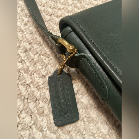 Vintage Coach Ritchie Crossbody Shoulder Bag 9937 (Green) BRAND NEW - Picture 15 of 16